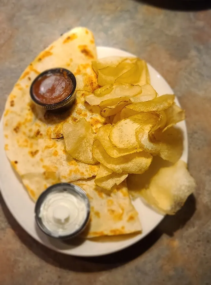 Chicken Quesadilla Plate