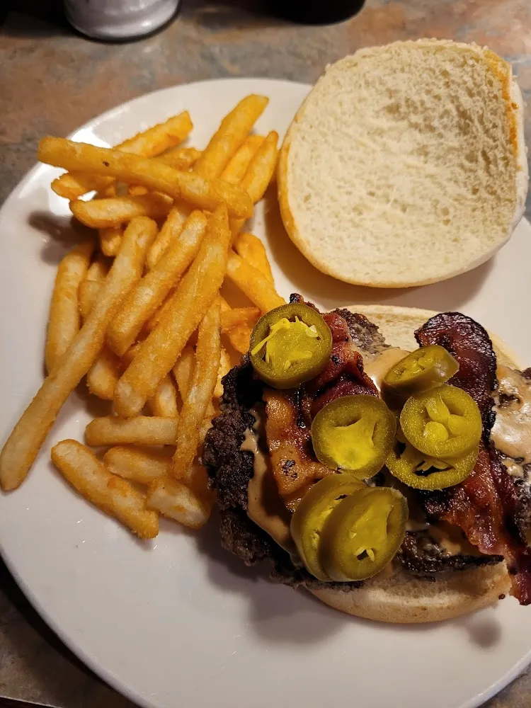 Peanut Butter Bacon Burger