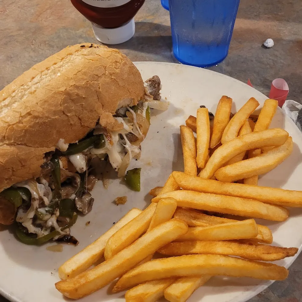 Philly Cheesesteak with Fries